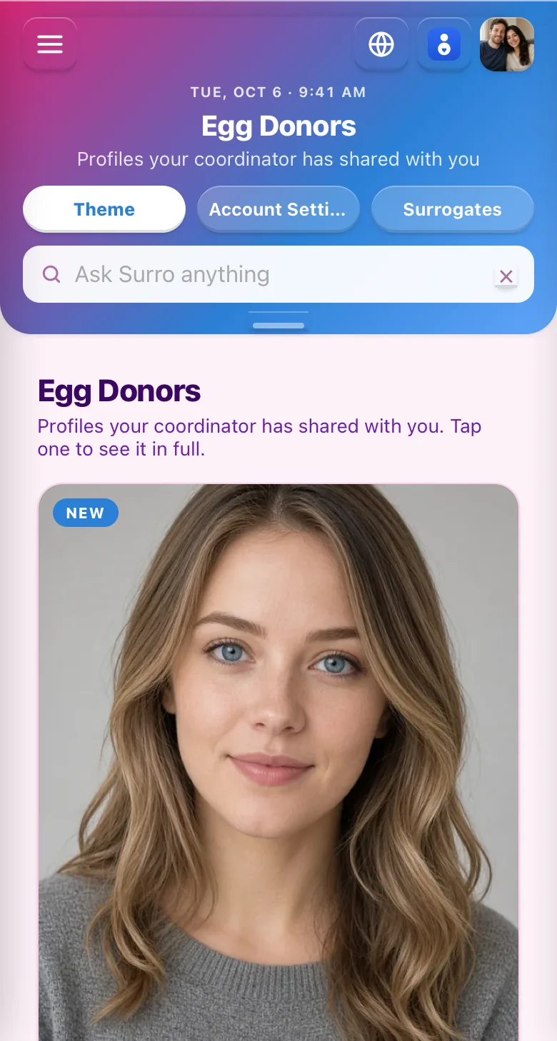 And egg donors